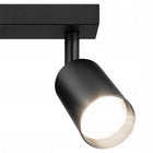 Lampa Sufitowa Żyrandol Plafon Tuby Metal SPOT LED 4xGU10 oprawa oświetleniowa do salonu kuchni korytarza, czarna