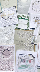 Kartka na Ślub + koperta na banknoty pieniądze kartka ślubna prezent SET 04 życzenia dla nowożeńców, gratulacje