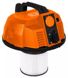 Odkurzacz przemysłowy hepa z otrząsaczem pyłu gipsu mokro sucho 3400W 35l budowlany warsztatowy filtr klasy H 230 V