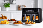 Frytkownica beztłuszczowa 11l airfryer 2700W Eldom FR220 duża podwójna czarny