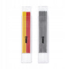 Automatyczny ołówek rysik z temperówką + 12 wkładów Polax znacznik do oznaczania, grafit 2,8 mm
