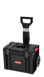 Skrzynka narzędziowa na kółkach Qbrick System Pro Cart 2.0 Set 5 in 1 modułowy organizer warsztatowy 55 l z przegrodami