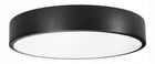 Lampa Sufitowa LED Plafon Natynkowy 30W 30cm Panel Okrągły Czarny Mocny gwintu