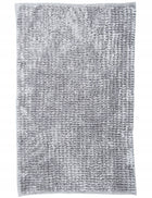 Dywanik Łazienkowy mata łazienkowa 40x60 miękki gruby Chenille szary chodnik kąpielowy, prostokątny, poliester, 20 mm