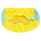 Torba do prania butów do pralki suszarki worek do podróży 39x19cm pokrowiec na obuwie, żółty, pojemność 5 l