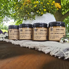Świece Sojowe Zapachowa, handmade, eko Zestaw 4 x Świeczka naturalna 100ml drewniany knot, do 50h palenia, do domu