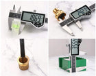 Suwmiarka elektroniczna ze stali nierdzewnej 150mm dokładność 0,02mm +etui przyrząd pomiarowy do warsztatu i