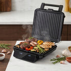 Opiekacz do kanapek 4w1 panini grill elektryczny gofrownica sandwich 2200W nominalna czarny