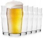 Szklanki pokale kufle do piwa Glasmark Nonic Glass LAGER IPA APA 530ml 6szt naczynia barowe, przezroczyste, można myć w