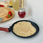 PATELNIA do NALEŚNIKÓW Indukcja PANCAKES GAZ Konighoffer Arte 24cm do placków i omletów, powłoka nieprzywierająca, na