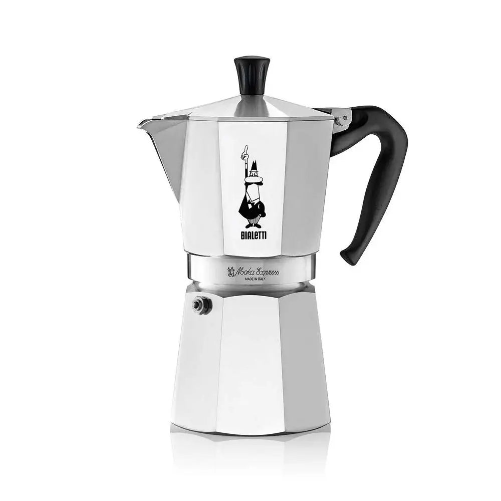 Kawiarka aluminiowa Bialetti Moka Express 9tz 410ml 410 ml srebrny aluminium Do kawy