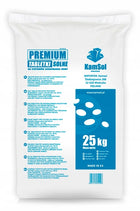Premium - tabletki solne do zmiękczaczy 25kg - 99.9 % NaCl 25 l biały