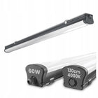 Lampa Sufitowa LED Do Garażu IP65 60W 120cm Warsztatu Oprawa Hermetyczna oświetlenie przemysłowe 5400 lm, zintegrowane