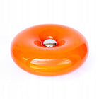 Lampa LED Donut Szklana Stołowa Pomarańczowa USB Lampka Nocna Dekoracyjna oświetlenie do sypialni, salonu, biura