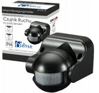 Ścienny czujnik ruchu zmierzchu PIR zewnętrzny LED natynkowy czujka sensor automat do lamp, włącznik oświetlenia