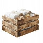 Skrzynka drewniana pojemnik pudełko prezent organizer 40X30CM producent 30 cm 40 cm 24 cm beżowy, brązowy uniwersalne