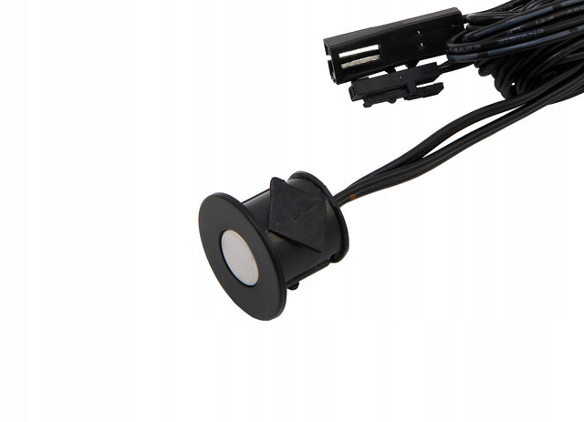 Włącznik dotykowy ściemnialny 12V/36W 24V/72W czarny FI22 regulator jasności światła, sterowanie oświetleniem, do lamp