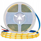 Taśma LED neon COB Linia 12V 4000K 50W 5m Rolka Pasek Neutralna Nie Mruga do oświetlenia wnętrz, światło białe, IP20