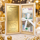 PREZENT NA 18 20 30 40 50 60 URODZINY DLA DZIEWCZYNY KOBIETY PUDEŁKO KARTKA opakowanie podarunkowe z nadrukiem