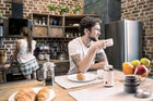 Młynek elektryczny do kawy biały MK50 caff eldom 200W 45 g tworzywo sztuczne