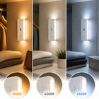 Lampa LED Akumulatorowa z Czujnikiem Ruchu Magnetyczna Oświetlenie Schodowe bezprzewodowa lampka do przedpokoju, biała