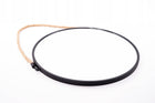 Lustro wiszące ścienne okrągłe na linie sznur 37cm 380 mm 38 cm