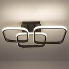 Lampa Sufitowa LED Wisząca nowoczesna żyrandol plafon 30W biała neutralna metalowa oprawa, 1 punkt świetlny