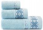 RĘCZNIK BAWEŁNIANY 50X90 BAWEŁNA EGIPSKA ZWOLTEX CHŁONNY LA BOCA NIEBIESKI szybkoschnący 410-500 GSM OEKO-TEX Standard