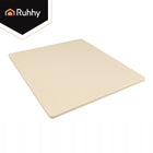 Kamień do Pizzy 39x36 cm Duży + Łopatka Deska Bambusowa do Serwowania 2w1 płyta kordierytowa do wypieku w piekarniku