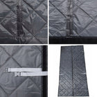 Zasłona termoizolacyjna na drzwi gruba magnetyczna kotara kurtyna do wejścia, zaciemniająca, poliester 100x220 cm