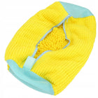Torba do prania butów do pralki suszarki worek do podróży 39x19cm pokrowiec na obuwie, żółty, pojemność 5 l