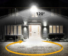 Halogen LED naświetlacz lampa 100W reflektor szkło hartowane 9000lm slim+ oprawa zewnętrzna IP66 4500K do ogrodu garażu