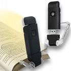 Lampka, zakładka do Czytania Książek Nocna / 3 Kolory Światła / USB na klips, akumulatorowa, ściemniana, regulowane