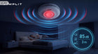 Czujnik dymu inteligentny wifi tuya certyfikowany TUV simplit 60m2 10 letni bezprzewodowy alarm przeciwpożarowy do domu