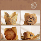 Papierowe papilotki do muffinek babeczek 3 wzory nieprzywierające x150 foremki do pieczenia cupcake’ów, wkładki do formy