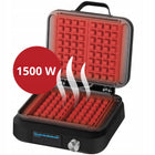 Gofrownica mocna 2200W regulacja temperatury i czasu 2 duże gofry lovio nominalna