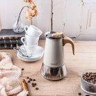 Kawiarka Klausberg KB-7995 6 cups Zaparzacz moka stal indukcja Gaz espresso makinetka kafetiera do parzenia kawy 300 ml