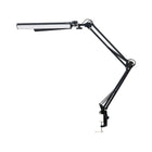Lampa Biurkowa LED Podwójna Kreślarska Dwuramienna 15W 460LM Regulowana lampka na klips, ściemniana, zmienna barwa