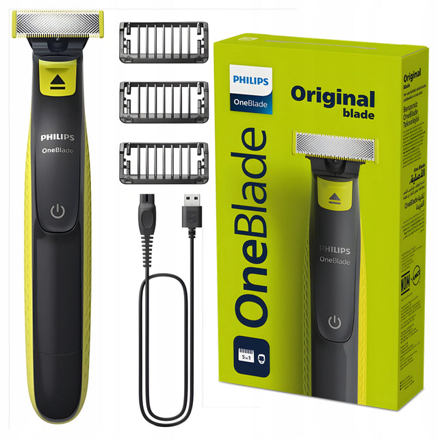 Golarka Elektryczna Philips OneBlade QP2724/10 45 min 3 nasadki Wet Dry foliowa