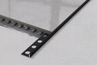 Profil aluminiowy licowy czarny MAT 12 mm x 270 cm listwa wykończeniowa do płytek, narożnik ścienny, cokół