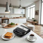 Czarny Toster Opiekacz Do Kanapek XXL 4 Kanapki 1400W Tosty Sandwich dovia nominalna