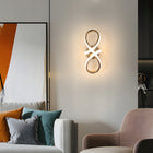 LAMPA SUFITOWA PLAFON LED ŻYRANDOL ZŁOTA NOWOCZESNA SALONU 3000K 20W 2250LM wisząca oprawa metalowa do jadalni