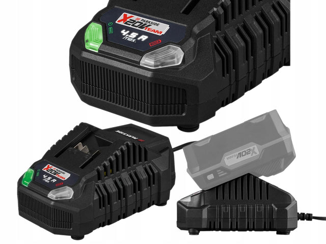 Szybka oryginalna ładowarka parkside PLG 20 C3 20V 4,5A Moc 120W X20V team do ładowania akumulatorów elektronarzędziowych