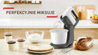 Mikser stojący tefal PrepMix+ HT464 funkcja turbo biały