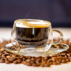 6x SZKLANKA TERMICZNA Z UCHEM 300ml DO KAWY LATTE HERBATY filiżanka ZESTAW kubki z podwójną ścianką, szkło bezbarwne