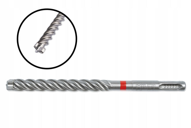 Wiertło do betonu SDS Plus Hilti 12x170mm udarowe do żelbetu te-cx cegła, ceramika, kamień, osprzęt murarski, młotowiertarka