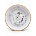 Plafon Natynkowy LED 30cm Okrągły Kaszmir 30W 4000K 2400lm lampa sufitowa beżowa do salonu, neutralna barwa światła