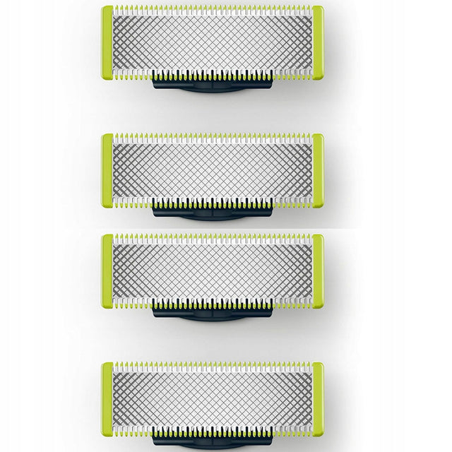 4X ostrza do golarki philips oneblade QP230/50 ONE blade końcówki wymienne ostrze srebrny/szary golarka