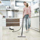 Parownica myjka parowa karcher SC 2 EasyFix + MOP parowy do podłogi zestaw czyszczenie fug i płytek, łazienka, 3,2 bar