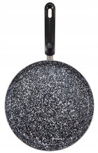Patelnia granitowa do naleśników placków omletów niska 22 cm marmurowa powłoka, indukcja, jajka sadzone, zmywarka
